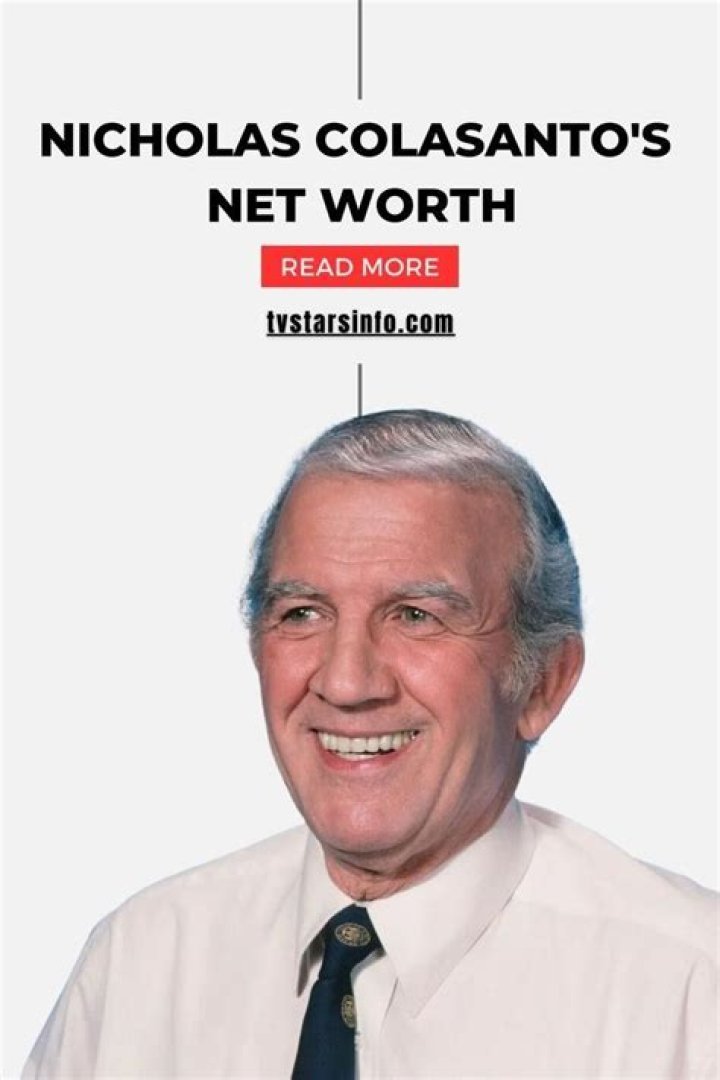 Nicholas Colasanto Net Worth