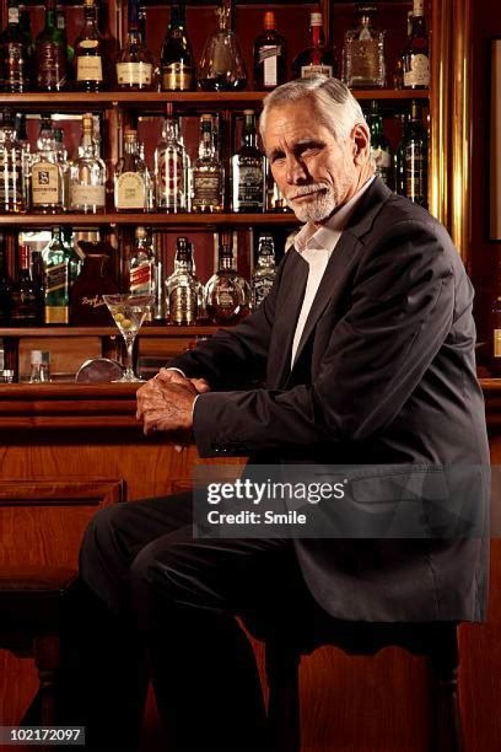 Old Man in Bar
