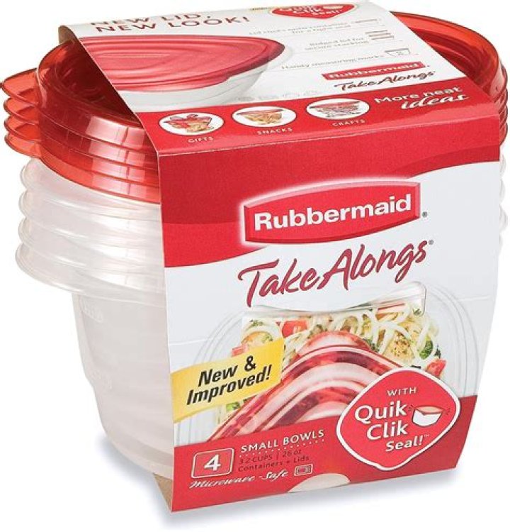 Rubbermaid takealong containers