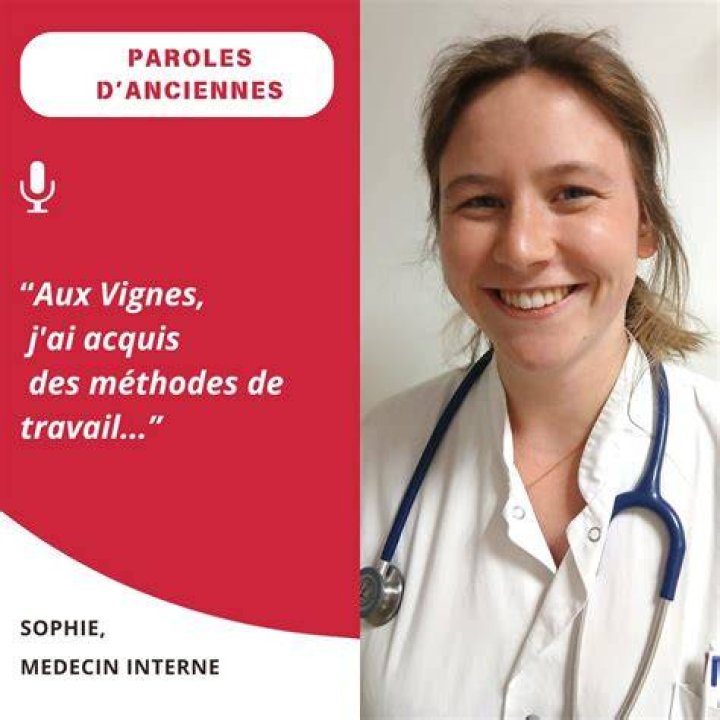 Sophie - une interne de l'hôpital Necker Necker